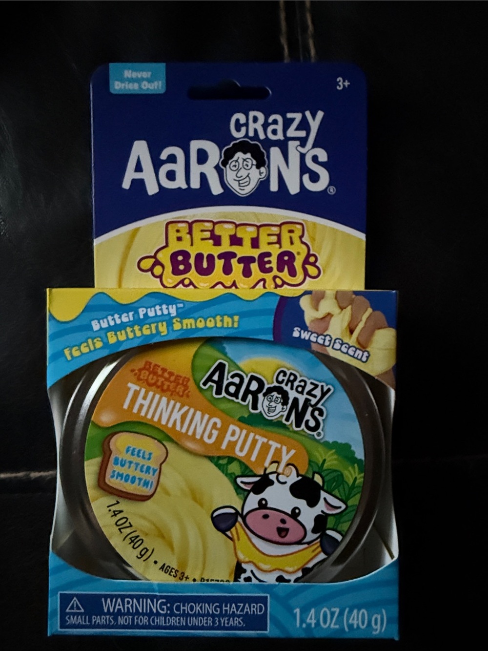 New Crazy Aaron’s Better Butter Thinking Putty - Yellow